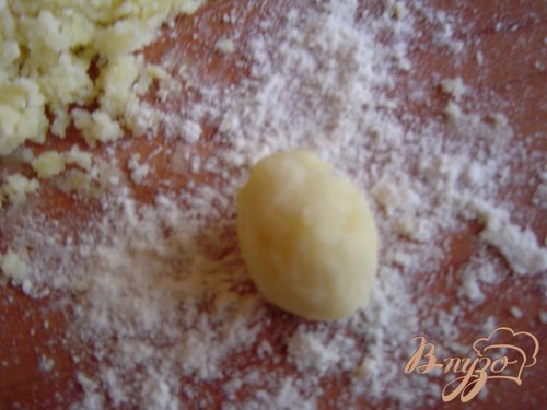Картофельные клецки с овощами Картофельные клецки с овощами