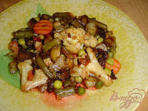 Картофельные клецки с овощами Картофельные клецки с овощами