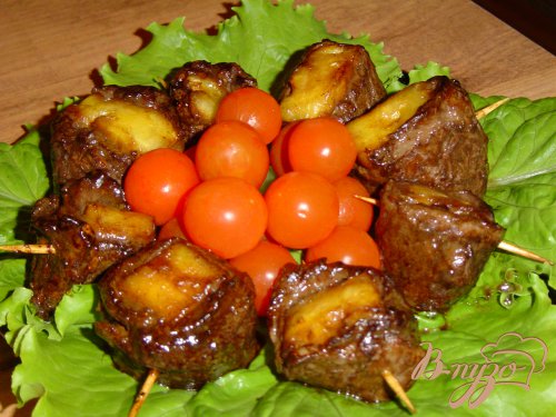 Говядина с ананасом Говядина с ананасом