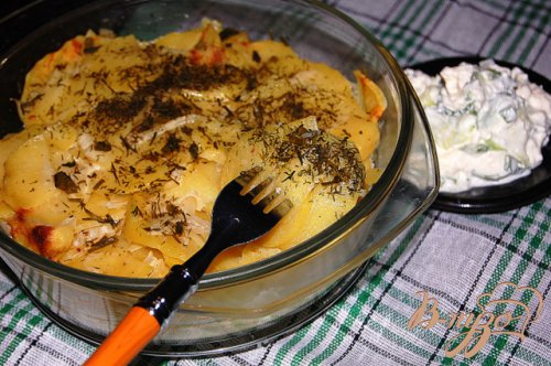 Тушеный картофель из микроволновки Тушеный картофель из микроволновки