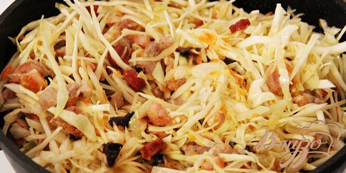 Бигус - тушёная капуста с мясом Бигус - тушёная капуста с мясом
