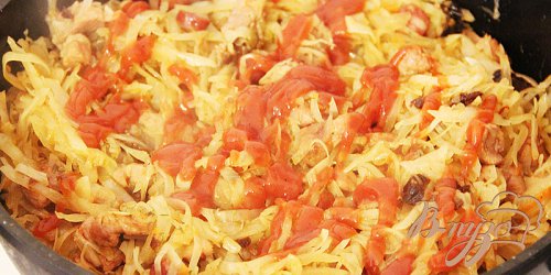 Бигус - тушёная капуста с мясом Бигус - тушёная капуста с мясом