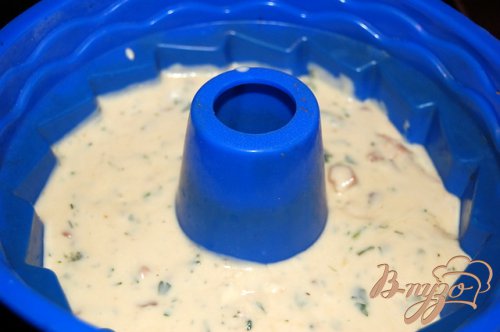 Закусочный кекс с курицей Закусочный кекс с курицей