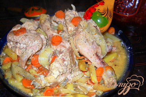 Курица в горшочке Курица в горшочке
