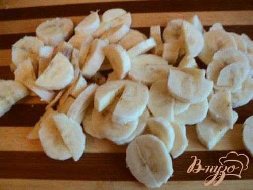 Кукурузные оладьи с бананами. Кукурузные оладьи с бананами.