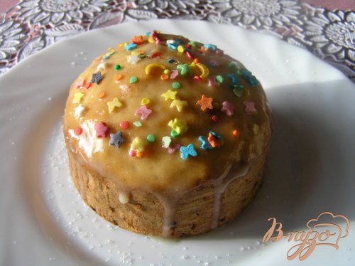Творожный кекс с вишней Творожный кекс с вишней