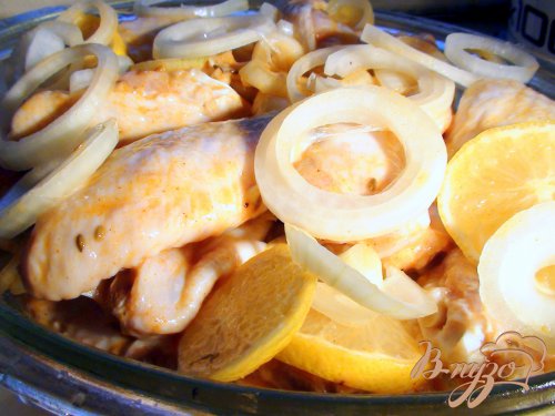 Курица по-перуански. Курица по-перуански.
