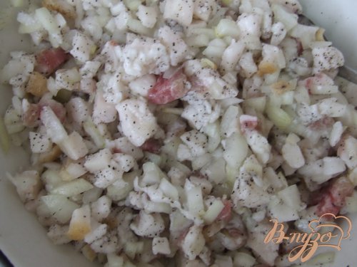 Салат-закуска с салом и луком Салат-закуска с салом и луком
