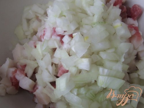 Салат-закуска с салом и луком Салат-закуска с салом и луком