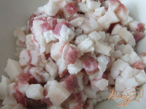 Салат-закуска с салом и луком Салат-закуска с салом и луком