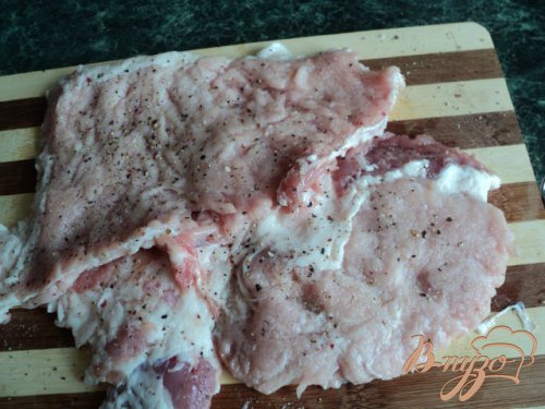 Рулетики с персиками и перцем. Рулетики с персиками и перцем.