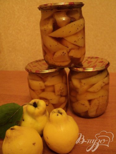 Айва маринованная. Айва маринованная.