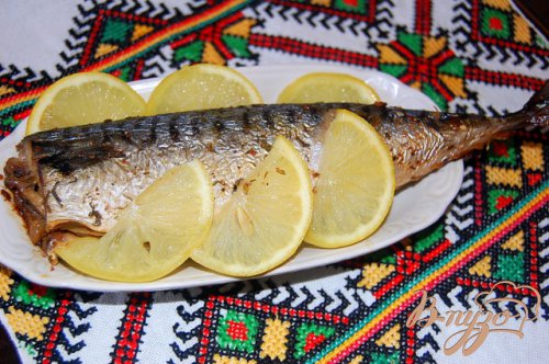 Скумбрия, запеченная в фольге Скумбрия, запеченная в фольге