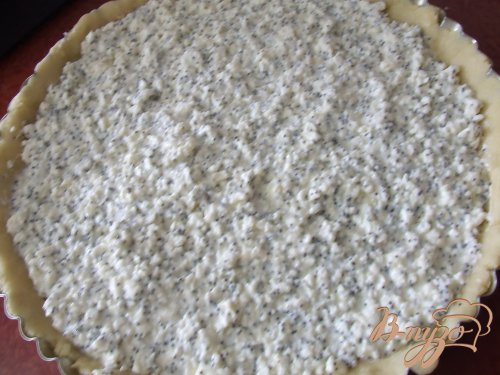 Творожный тарт с маком Творожный тарт с маком