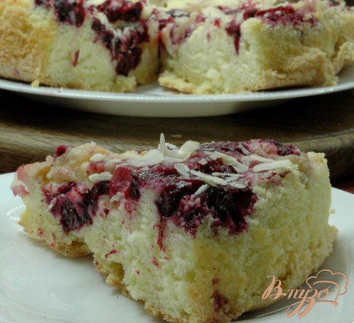 Шарлотка с яблоками и черной смородиной Шарлотка с яблоками и черной смородиной