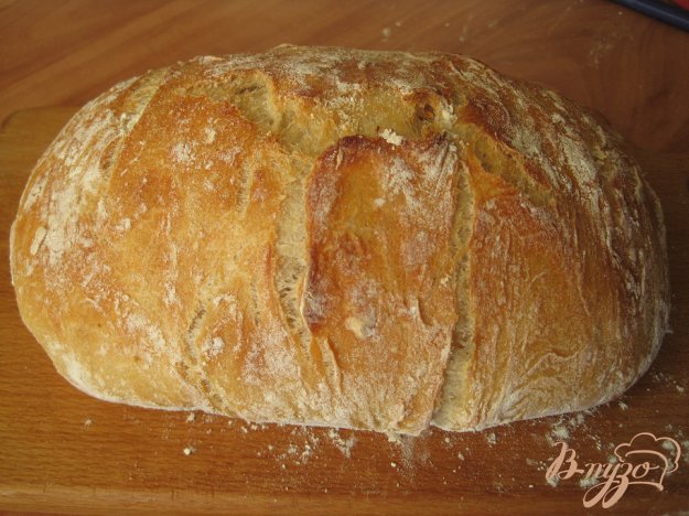 хліб без замісу.. як приготувати з фото