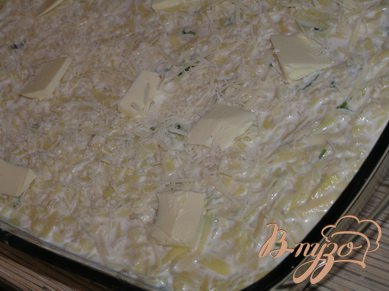 Картофельная запеканка с сыром и зеленью Картофельная запеканка с сыром и зеленью