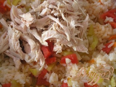 Быстрый плов с курицей и овощами Быстрый плов с курицей и овощами