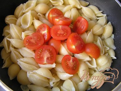 Лимонная паста с черри Лимонная паста с черри