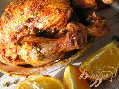 Курица с апельсином по-испански Курица с апельсином по-испански