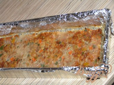 Мясной террин с овощами и каперсами Мясной террин с овощами и каперсами