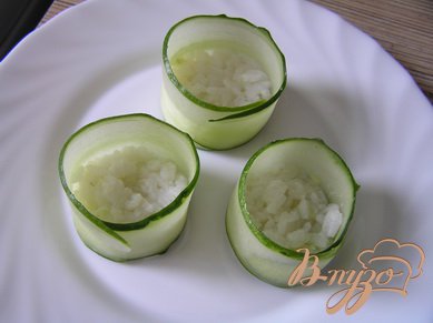 Роллы с тунцом и креветками Роллы с тунцом и креветками