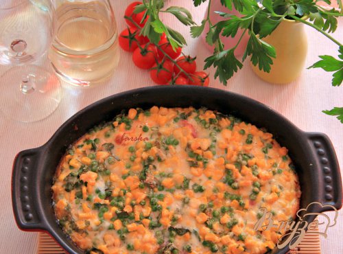 Зимняя запеканка с копчeной скумбрией Зимняя запеканка с копчeной скумбрией