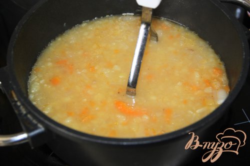 Зимний картофельный суп-толчeнка с квашеной капустой из баварских Альп Зимний картофельный суп-толчeнка с квашеной капустой из баварских Альп