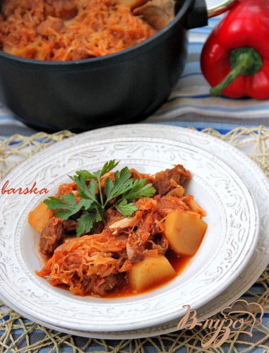 Гуляш с квашеной капустой Гуляш с квашеной капустой