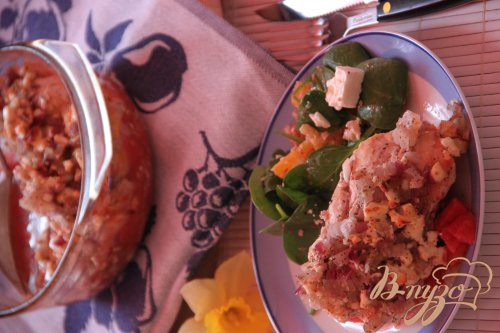 Куриные грудки на томатной сальсе, под брынзой Куриные грудки на томатной сальсе, под брынзой
