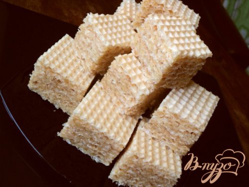 Вафельные пирожные «Соты» Вафельные пирожные «Соты»