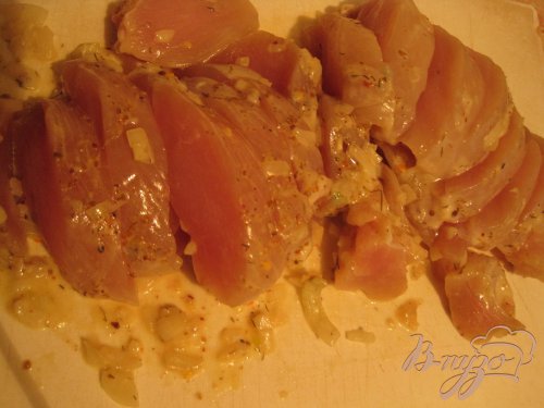 Медальоны из куриного филе. Медальоны из куриного филе.