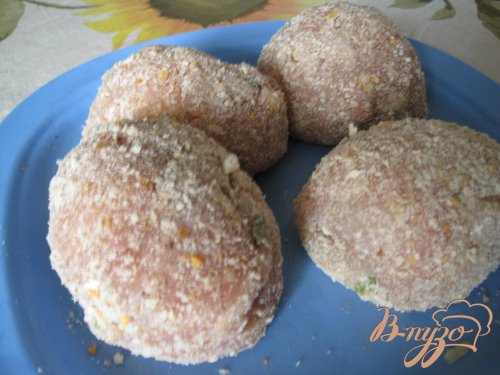Котлеты из куриного филе с сыром Котлеты из куриного филе с сыром