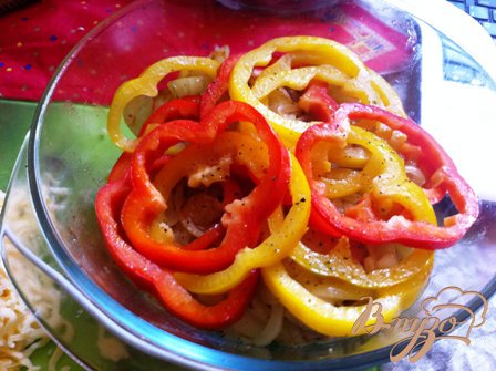 Курица в испанских красках Курица в испанских красках