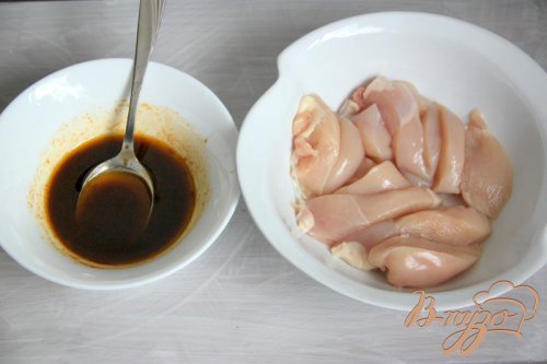 Баклажаново-куриный шашлык Баклажаново-куриный шашлык