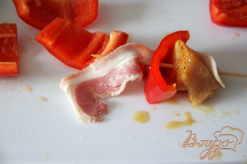 Куриные шашлычки "Пёстрая лента" Куриные шашлычки "Пёстрая лента"