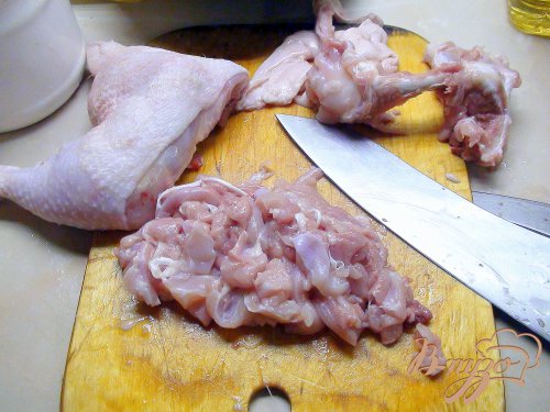 Пирог с курицей на слоёном тесте, заливной. Пирог с курицей на слоёном тесте, заливной.