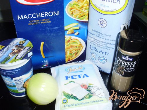 Запеканка из макарон и брынзы Запеканка из макарон и брынзы