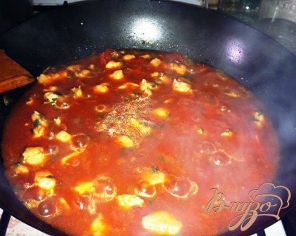 Курица с тайским мотивом Курица с тайским мотивом