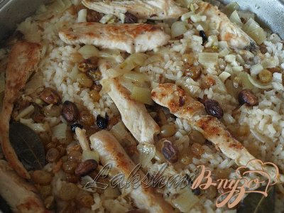 Бирьяни с курицей Бирьяни с курицей