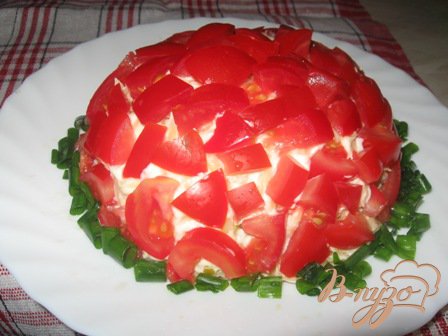 Салат "Красная шапочка" Салат "Красная шапочка"