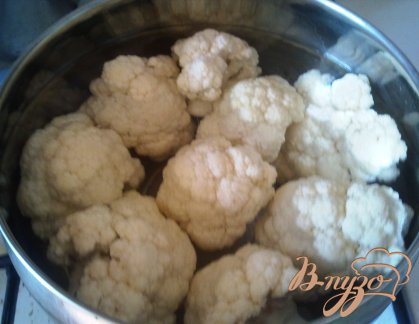 Цветная капуста с соусом Цветная капуста с соусом