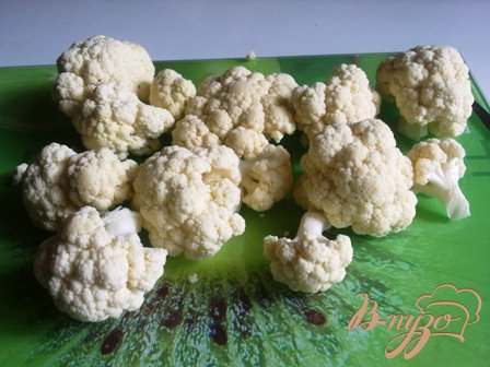 Цветная капуста с соусом Цветная капуста с соусом