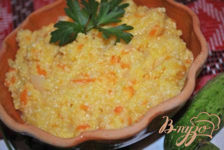 Кукурузная каша с овощами Кукурузная каша с овощами