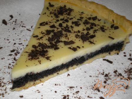Маковый пирог со сметанной заливкой Маковый пирог со сметанной заливкой