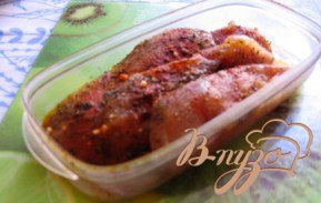 Куриное филе с соусом и сыром Куриное филе с соусом и сыром