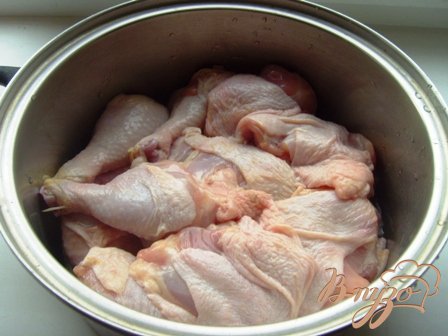 Нежная курочка с подливкой Нежная курочка с подливкой