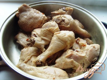 Нежная курочка с подливкой Нежная курочка с подливкой
