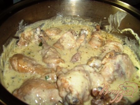 Нежная курочка с подливкой Нежная курочка с подливкой