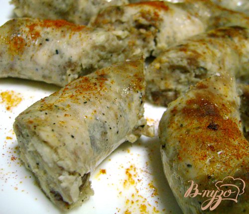 Домашняя мясная колбаса Домашняя мясная колбаса